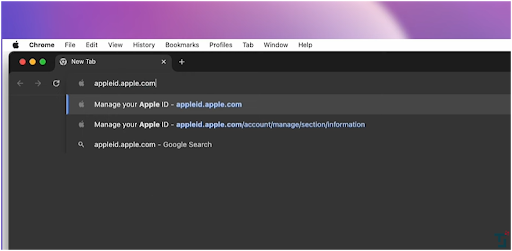 Apple ID Website