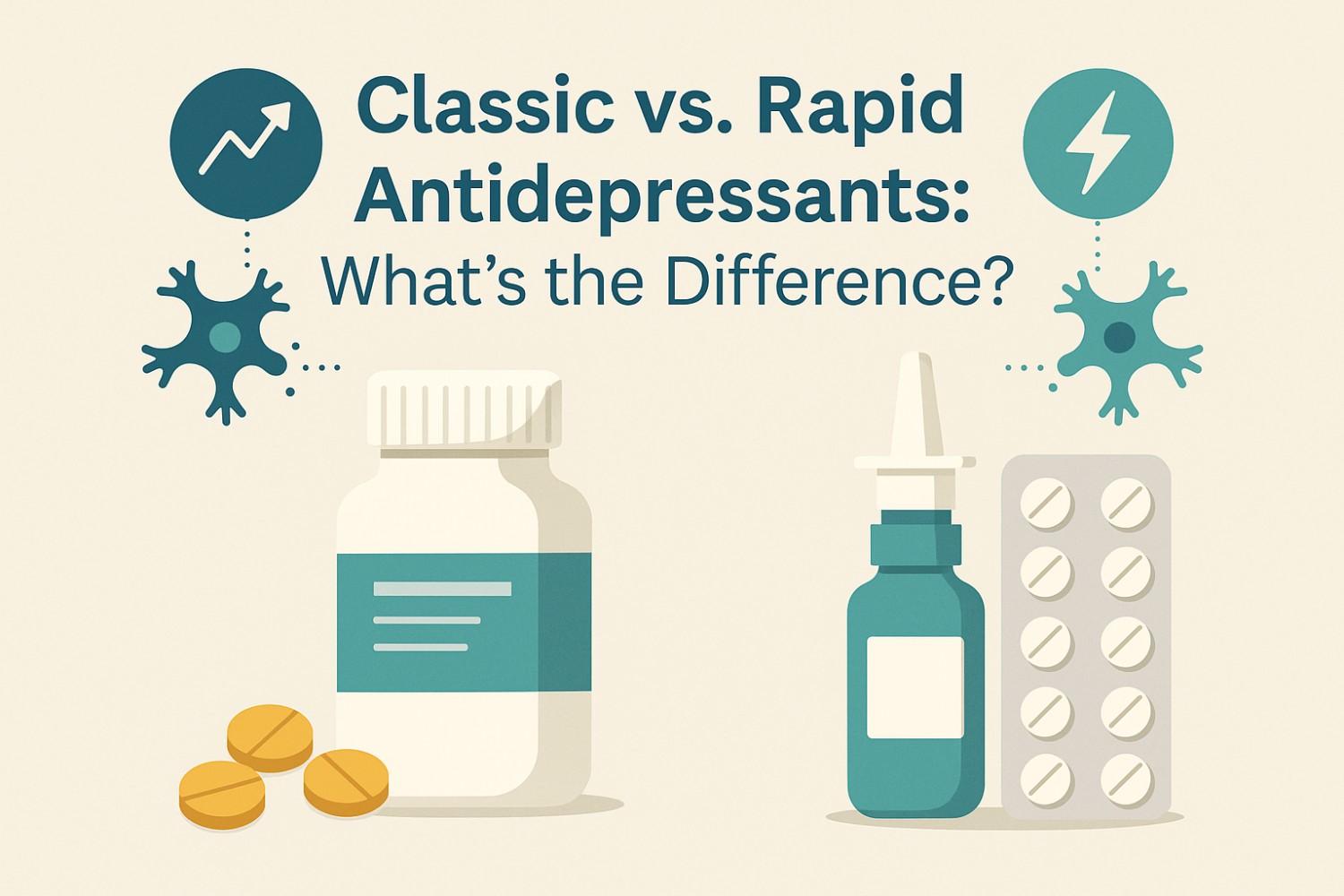 Classic vs. Rapid Antidepressants What's the Difference