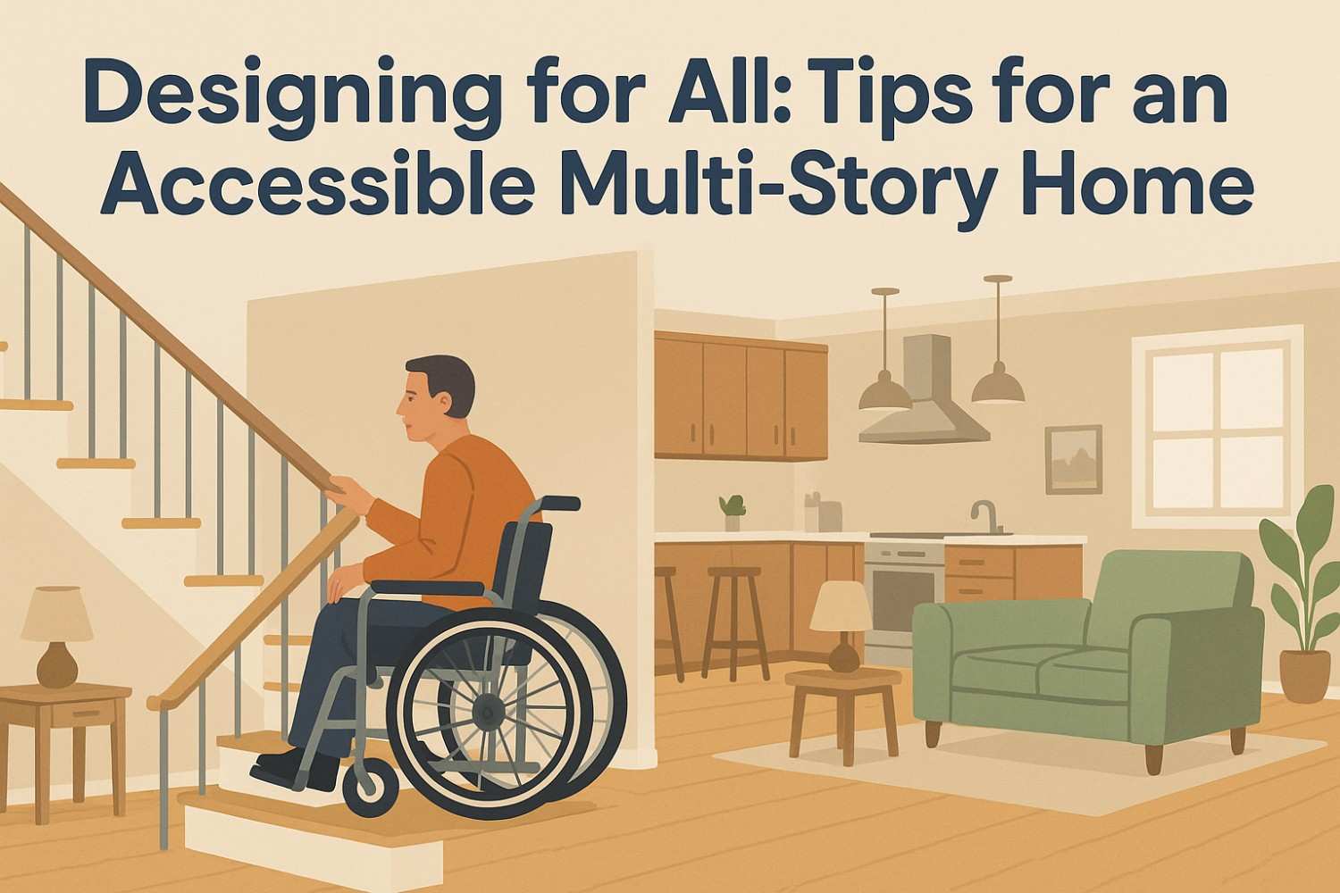 Designing for All Tips for an Accessible Multi-Story Home
