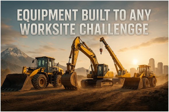 Equipment Built to Handle Any Worksite Challenge