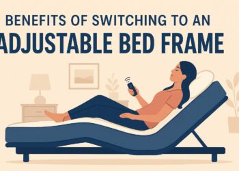 Benefits of Switching to an Adjustable Bed Frame