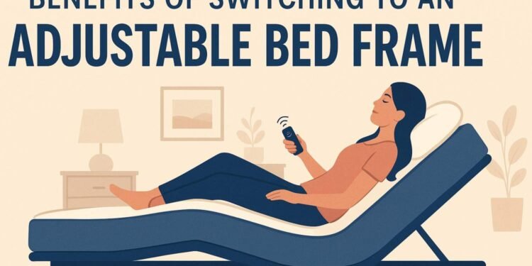 Benefits of Switching to an Adjustable Bed Frame