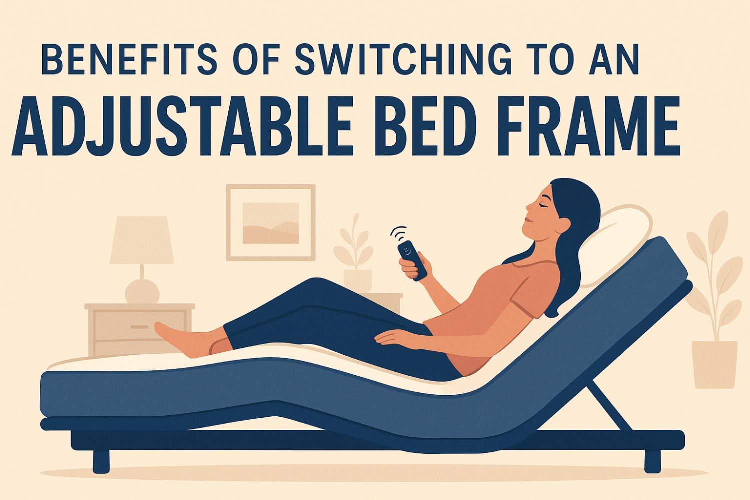 Benefits of Switching to an Adjustable Bed Frame